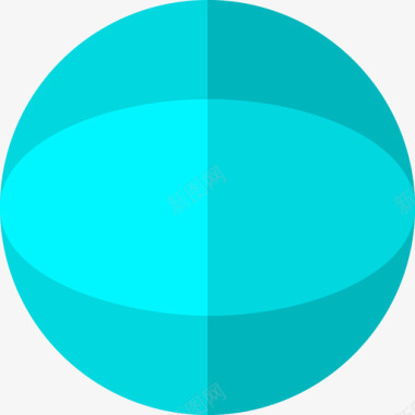 钱字符号球体数学符号4平面图标图标