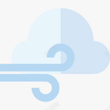 风10号天气平坦图标图标