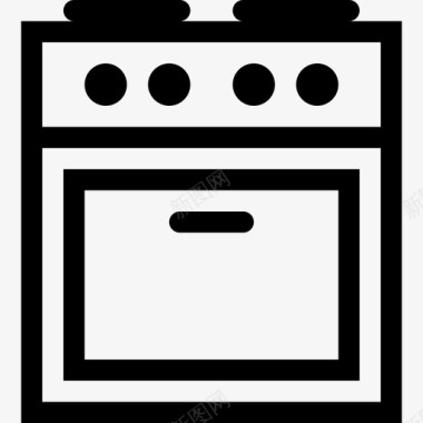 煤气炊具炊具炉煤气灶图标图标