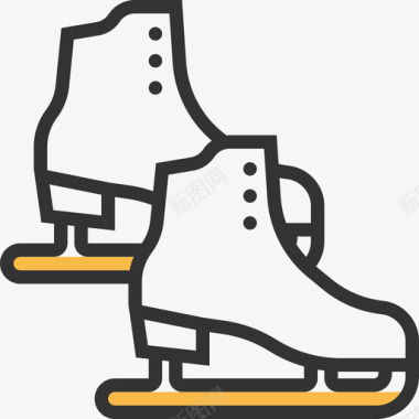 运动装备溜冰鞋运动装备2黄影图标图标