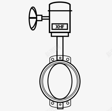 止水阀信号阀图标
