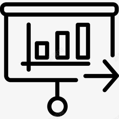 条形比例图条形图业务13线性图标图标