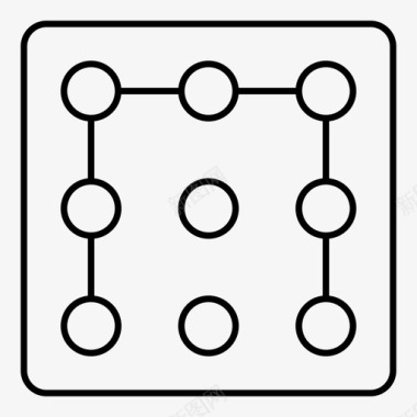 数字密码密码秘密安全图标图标