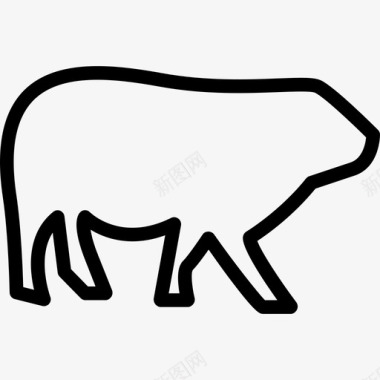 羊羔肉伊斯兰直系图标图标