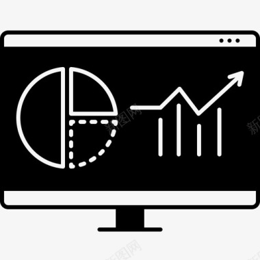 会议分析网络分析营销可用性图标图标