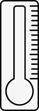 水温温度计温度计冷测量图标图标