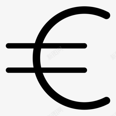 首页界面移动欧元成本欧盟货币图标图标