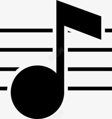 音乐音阶节奏图标图标