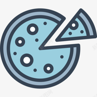 披萨美味2原色图标图标