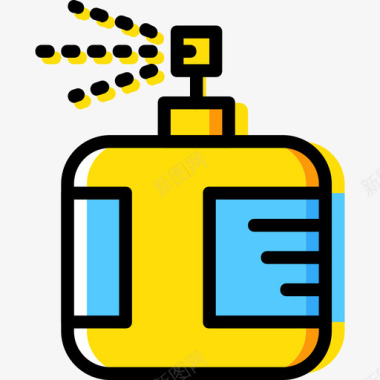 美容logo设计香水美容3黄色图标图标