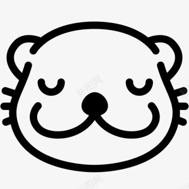 QQ表情图标和平表情情感图标图标