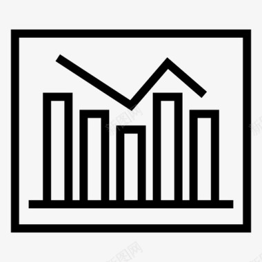 学校阅读分析条形图图表图标图标