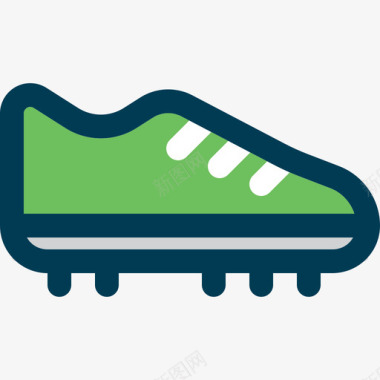 足球鞋时尚体育偶像图标图标