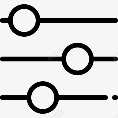 数字2设计控制器设置和显示2线性图标图标