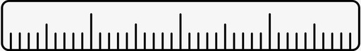 学校类展板尺子diy测量图标图标