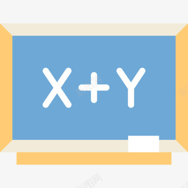黑板教室黑板高中收藏2平面图标图标
