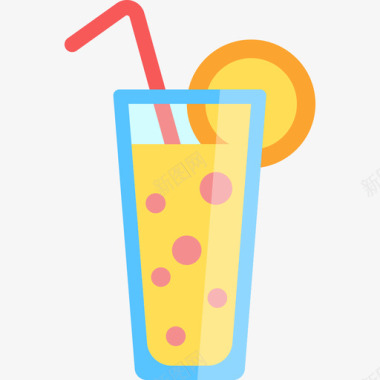 柠檬水夏季套餐无糖图标图标