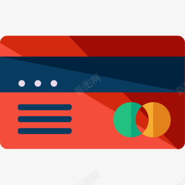 信用卡账单信用卡商务8持卡图标图标