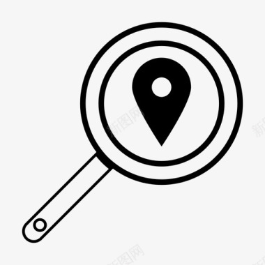 寻找bug搜索追踪探索图标图标