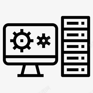 服务器工作站计算机网络图标图标
