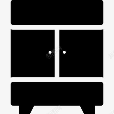 储藏室橱柜衣服储藏室图标图标
