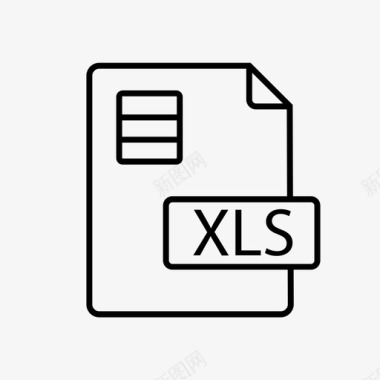 excel表xls文件数据表excel图标图标