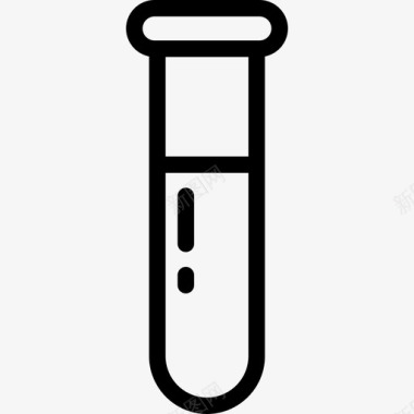 飞溅血液血液测试健康和医学4线性图标图标