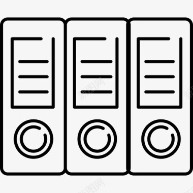 文件夹办公和商务2128px行图标图标