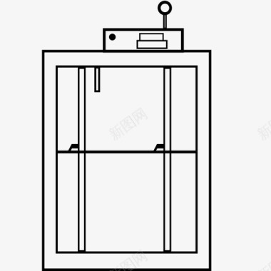 防火窗防火阀图标