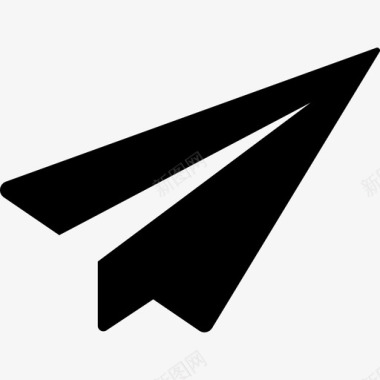 纸飞机商务seo元素扎实图标图标
