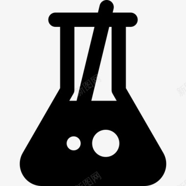 化学揭秘烧瓶化学4装满图标图标