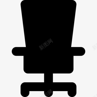 办公椅商务元素套装填充图标图标