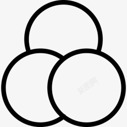 照片调色调色板照片线性图标高清图片