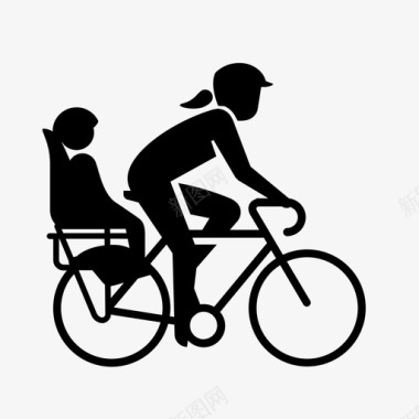 骑自行车上下班骑自行车就骑你的自行车图标图标