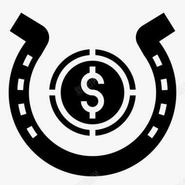 赛马赌场赌博图标图标