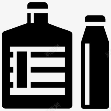 矿泉水瓶装水饮用水图标图标