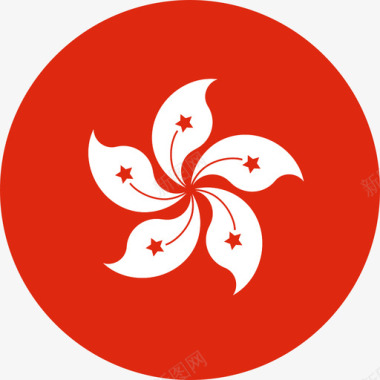 标识logo设计香港区旗图标