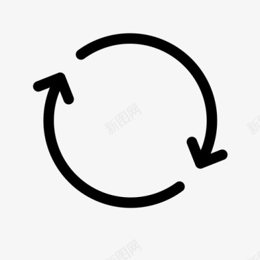 循环刷新循环重复图标图标