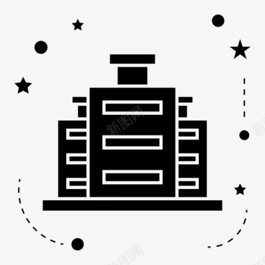 工厂质量工厂建筑工业图标图标