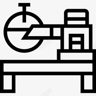 机械标志图片工业机器人工厂机械5线性图标图标