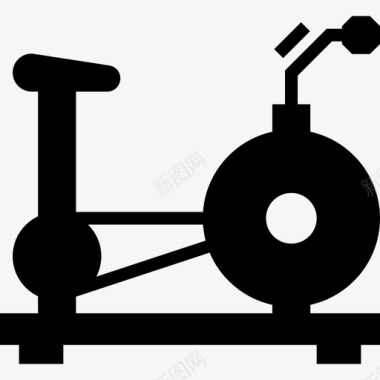 自行车脚踏板固定自行车运动套件填充物图标图标