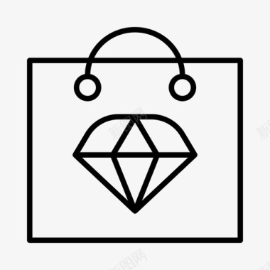 采购产品包珠宝商珠宝店图标图标