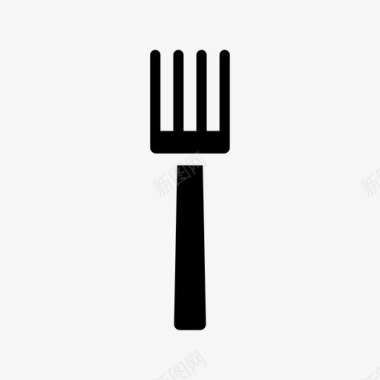 叉子做饭吃饭图标图标