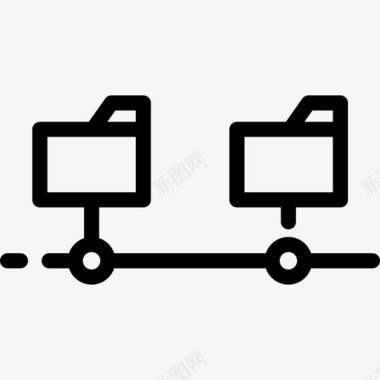 优化标志网络搜索引擎优化图标线性图标