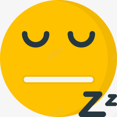 表情睡眠表情3平淡图标图标