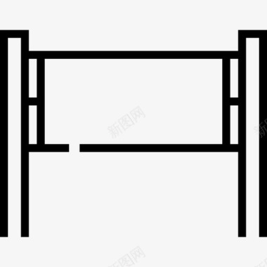 矢量排球排球网运动7直线图标图标