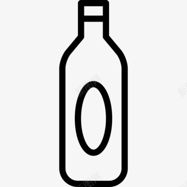 橄榄油食品饮料直系图标图标