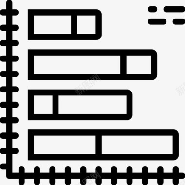 分析矢量图分析搜索引擎优化和分析3线性图标图标