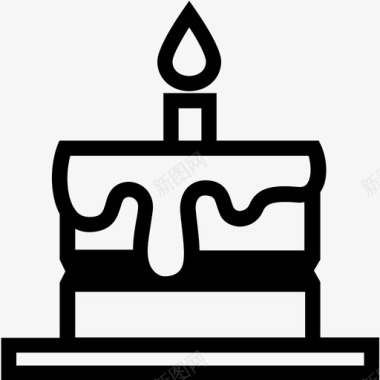 小女孩生日快乐生日快乐蛋糕生日生日快乐蛋糕图标图标