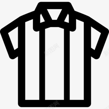 衬衫保龄球系列直纹图标图标